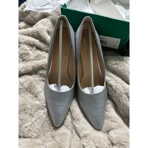 Lauren Lorraine ‘Dori’ Rhinestone Pointed Toe High Heel Stiletto Pumps Size 9